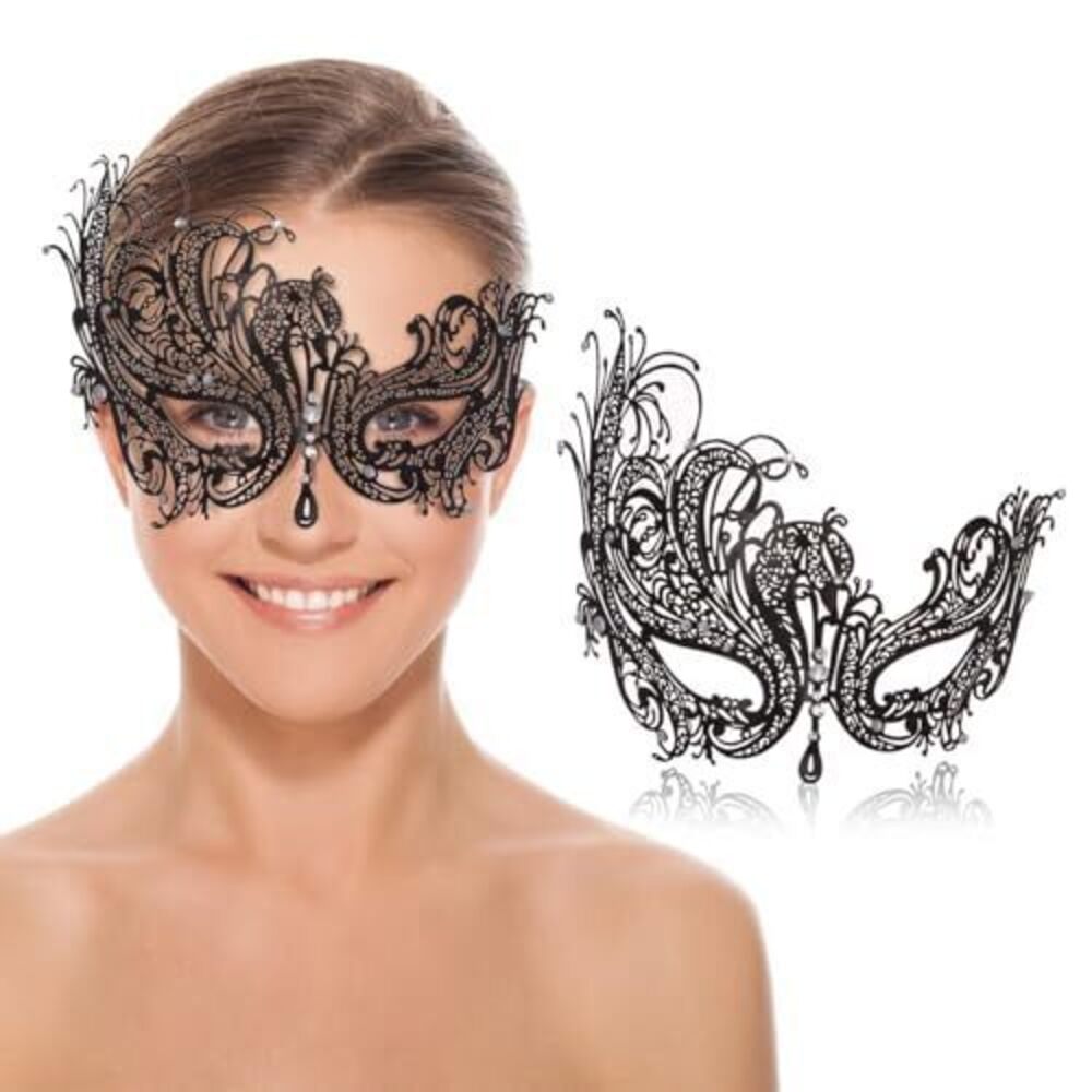 2303 Masquerade Mask Venetian Metal Mask For Party Halloween Costume